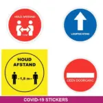 Afstand Stickers
