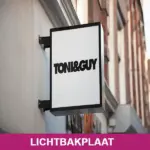 Atlasreclame lichtbakplaat