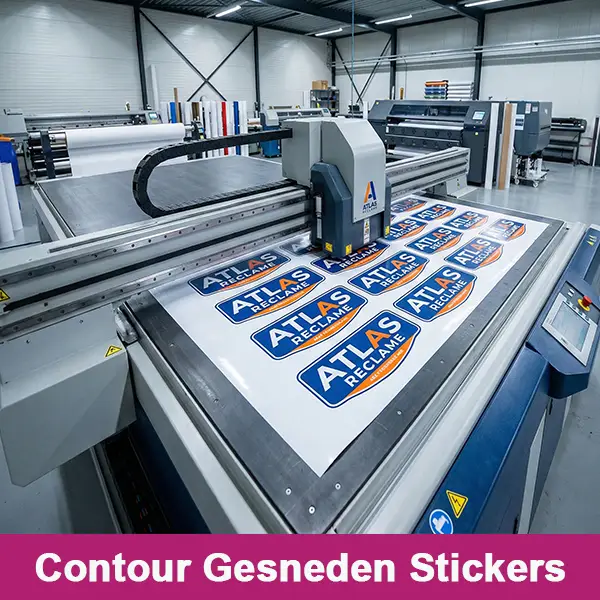 Contour gesneden stickers